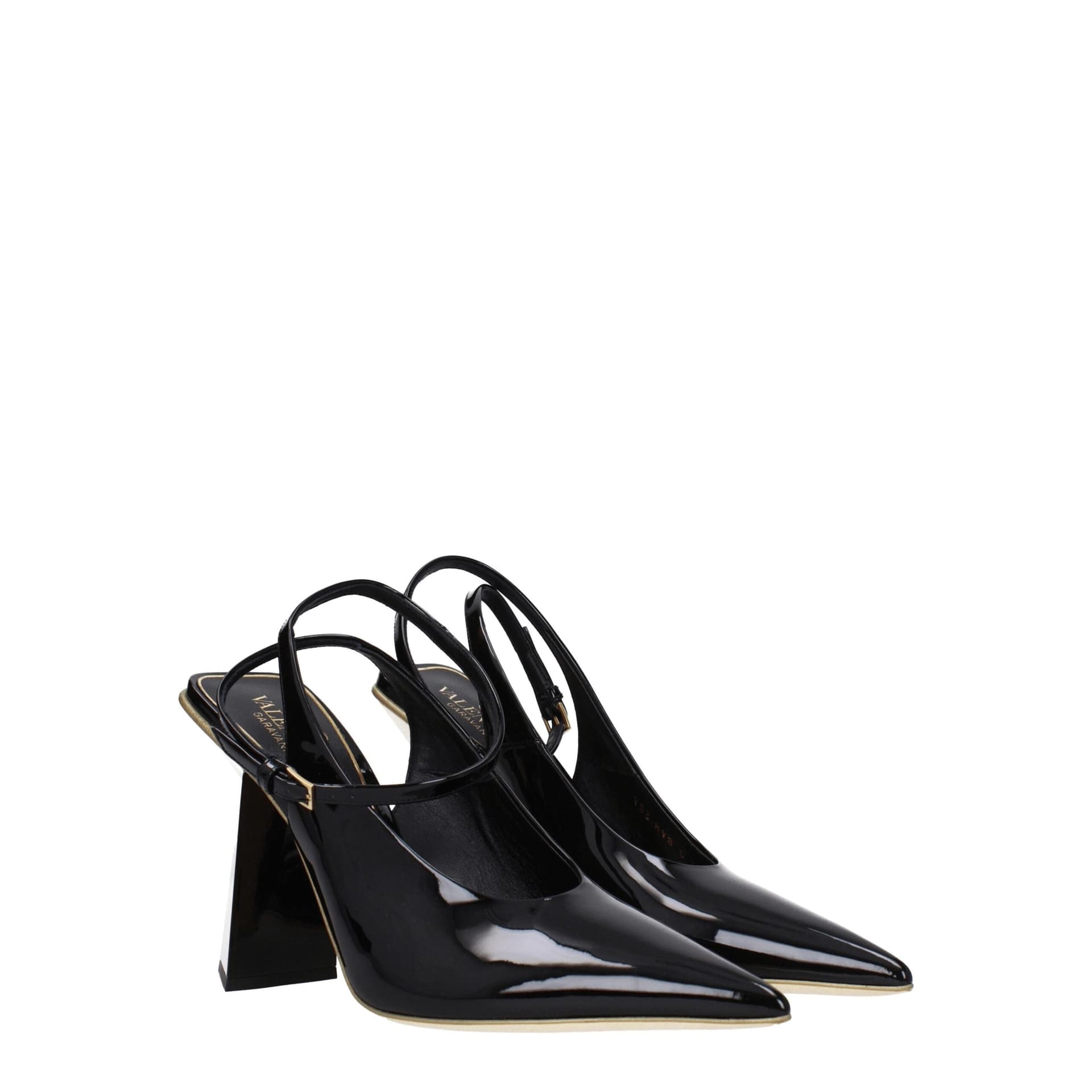 Valentino Garavani Black Leather Sandals - 2