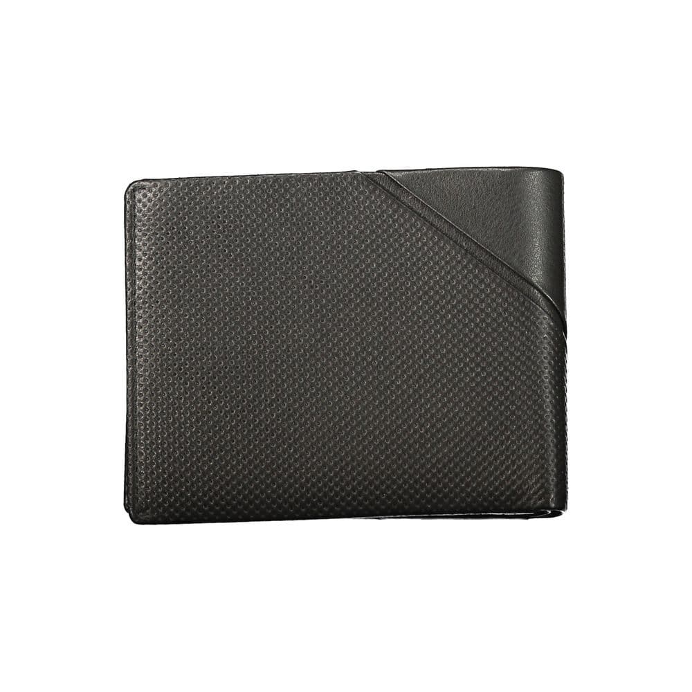 Guess Jeans Black Leather Men's Wallet - 2