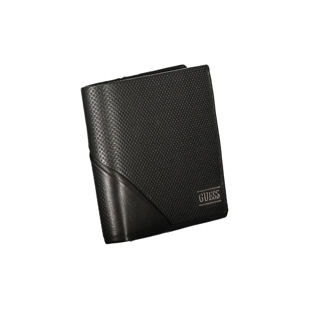 Guess Jeans Black Leather Men's Wallet - 3