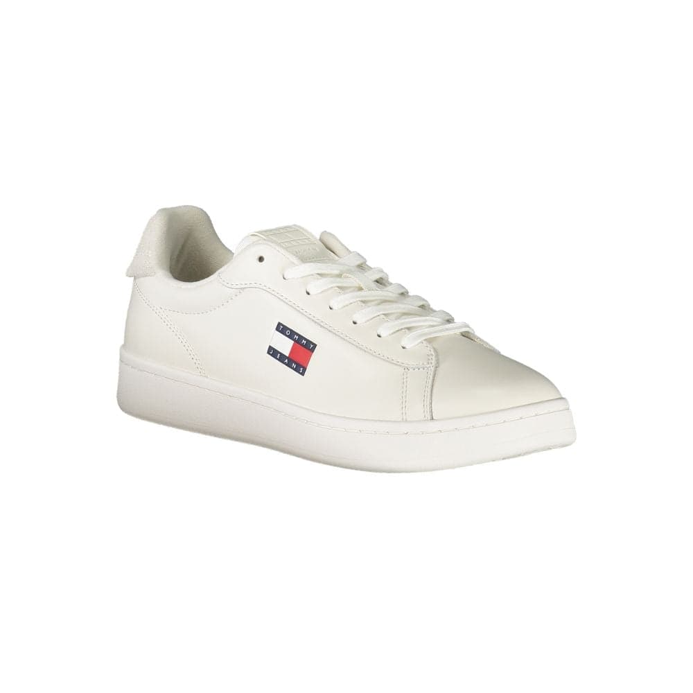 Tommy Hilfiger Bianco Polyurethane Men Sneaker - 2