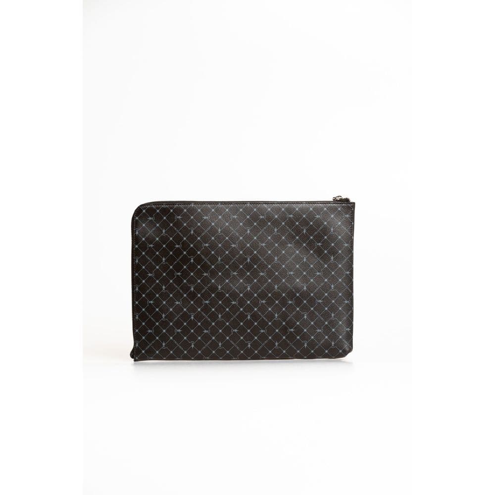 Trussardi Black Leather Men Clutch - 4