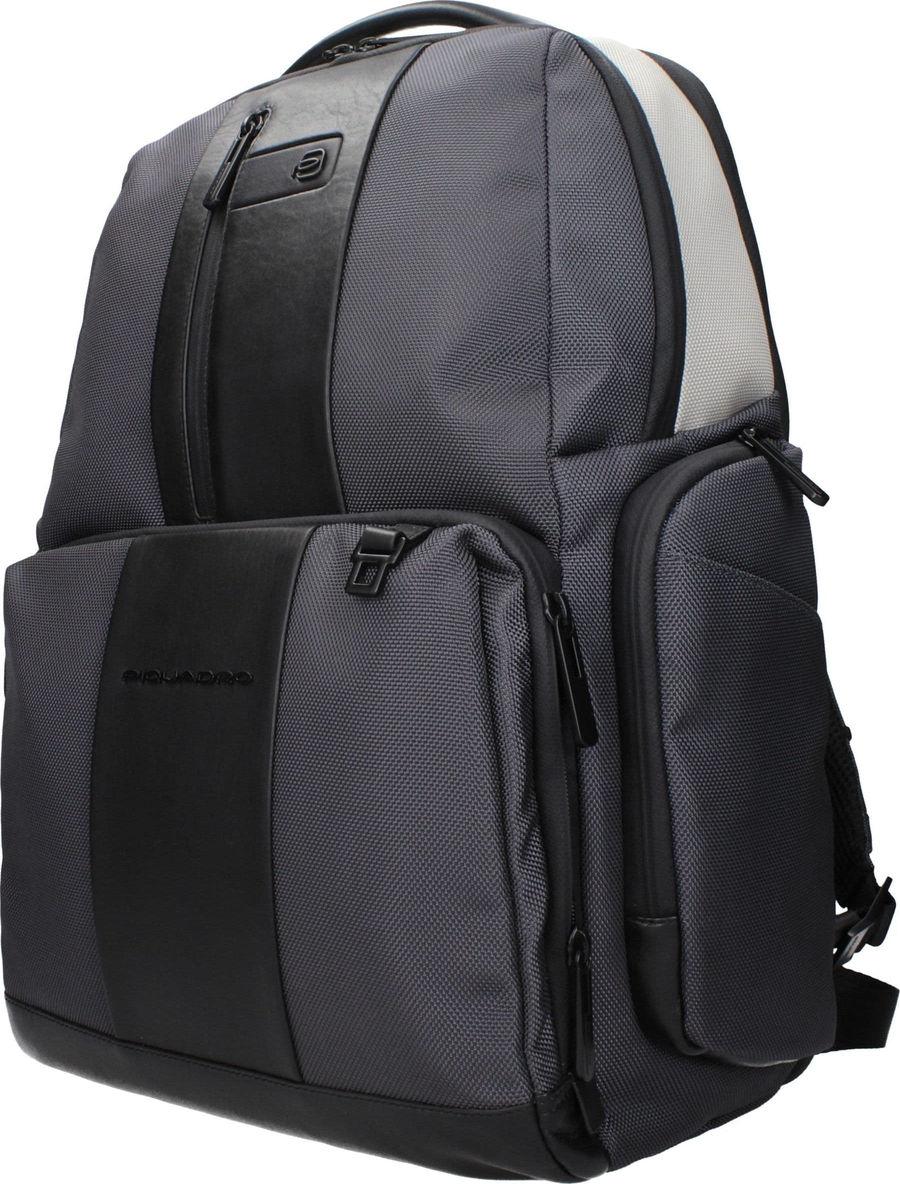 Piquadro Gray Nylon Backpack - 2