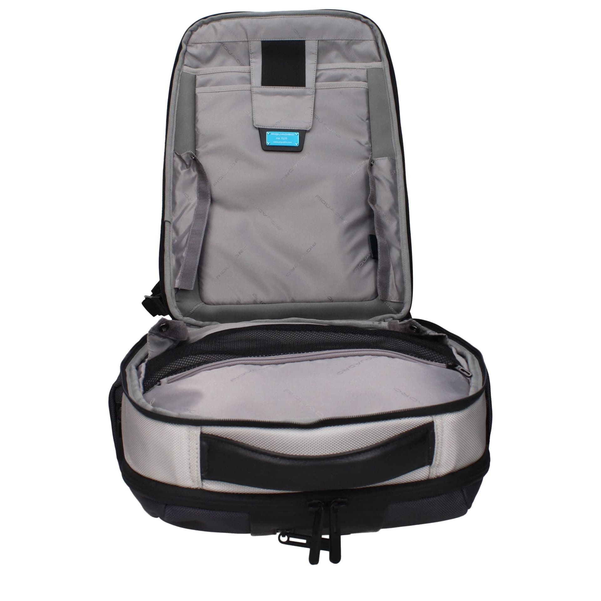 Piquadro Gray Nylon Backpack - 5