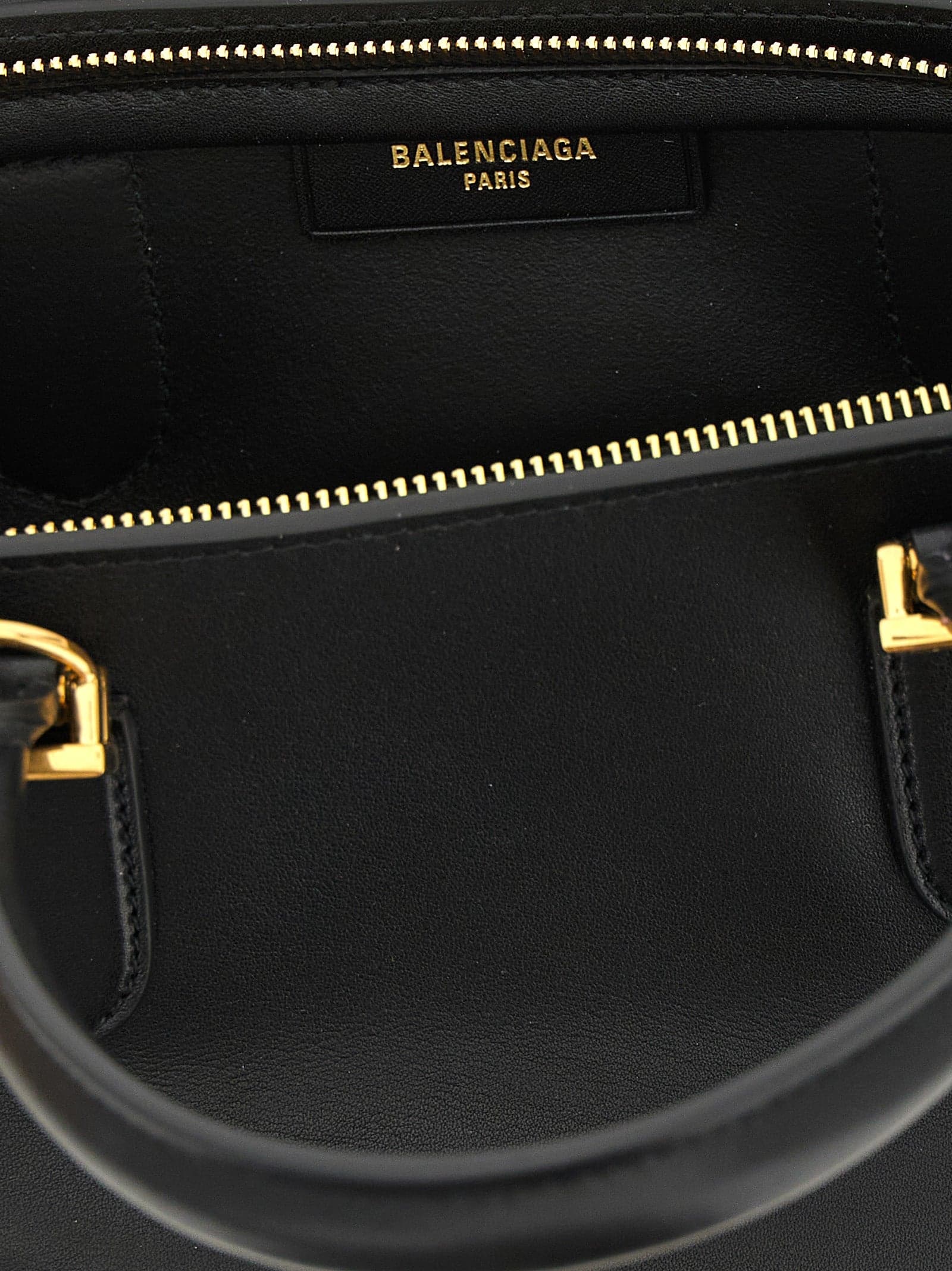 Balenciaga Black Calfskin Handbag - 4