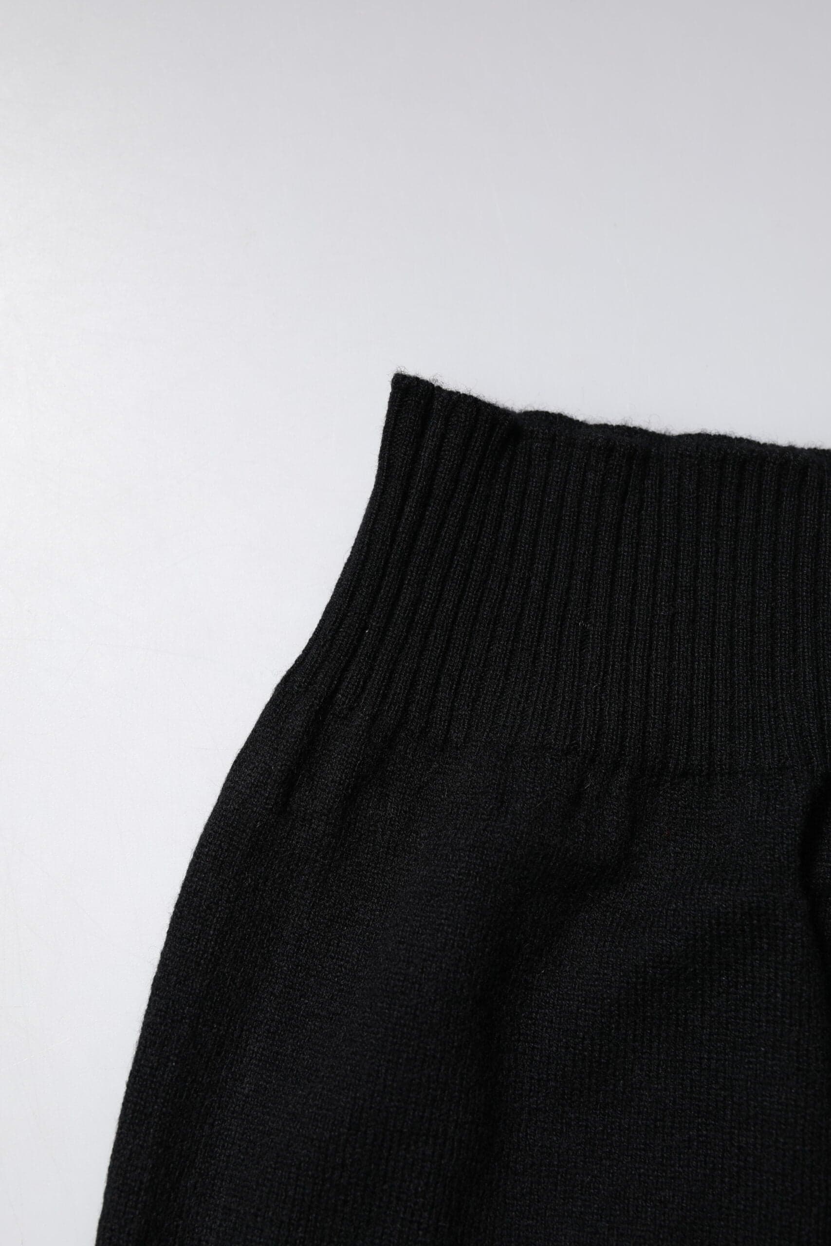 Dolce & Gabbana Black Cashmere Knitted Neck Warmer Foulard Scarf - 3