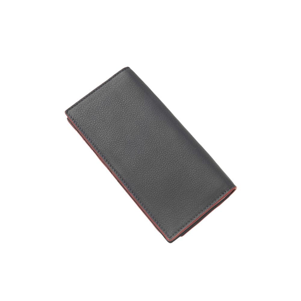 Cerruti 1881 Blue Calfskin Men Wallet - 2