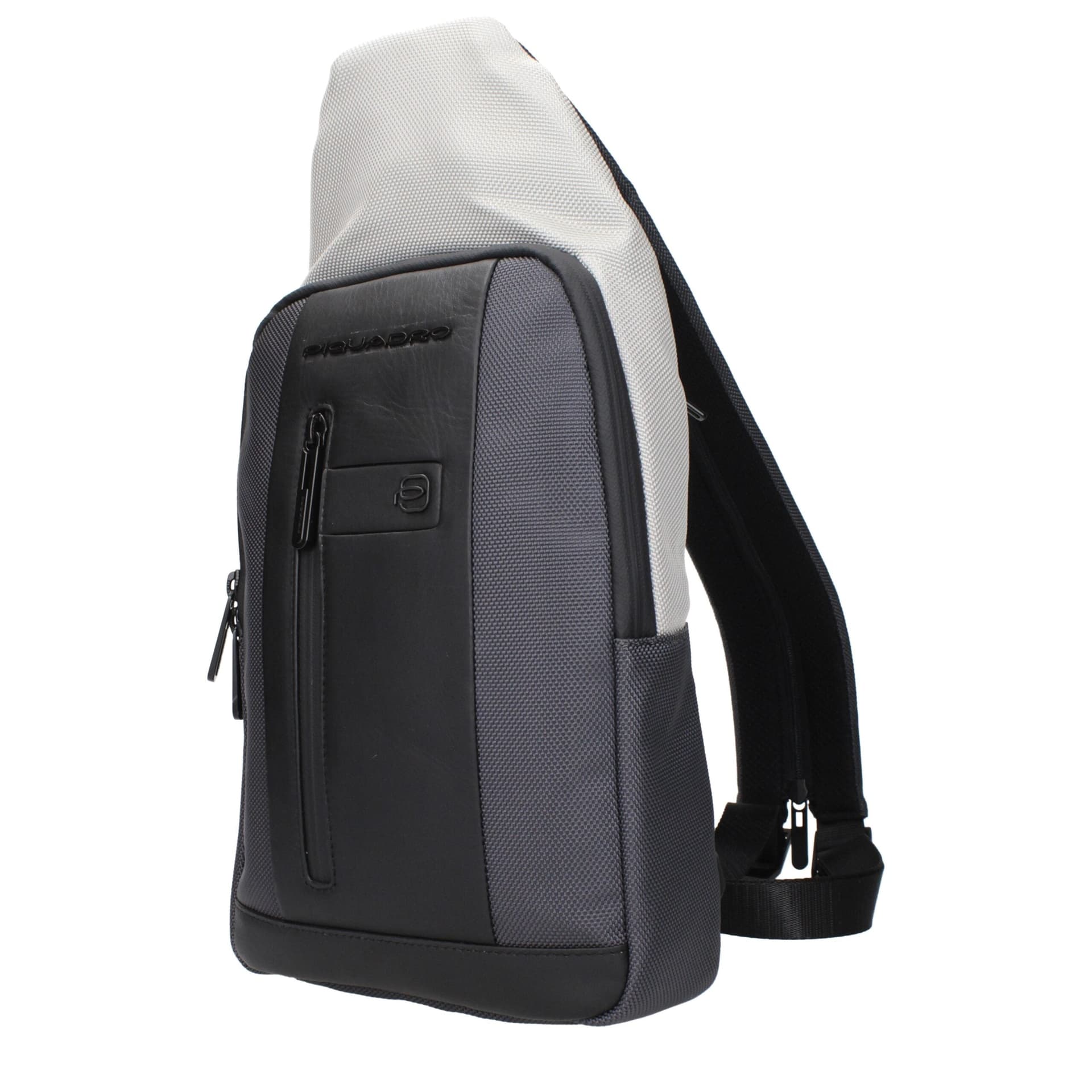 Piquadro Gray Fabric Backpack - 2