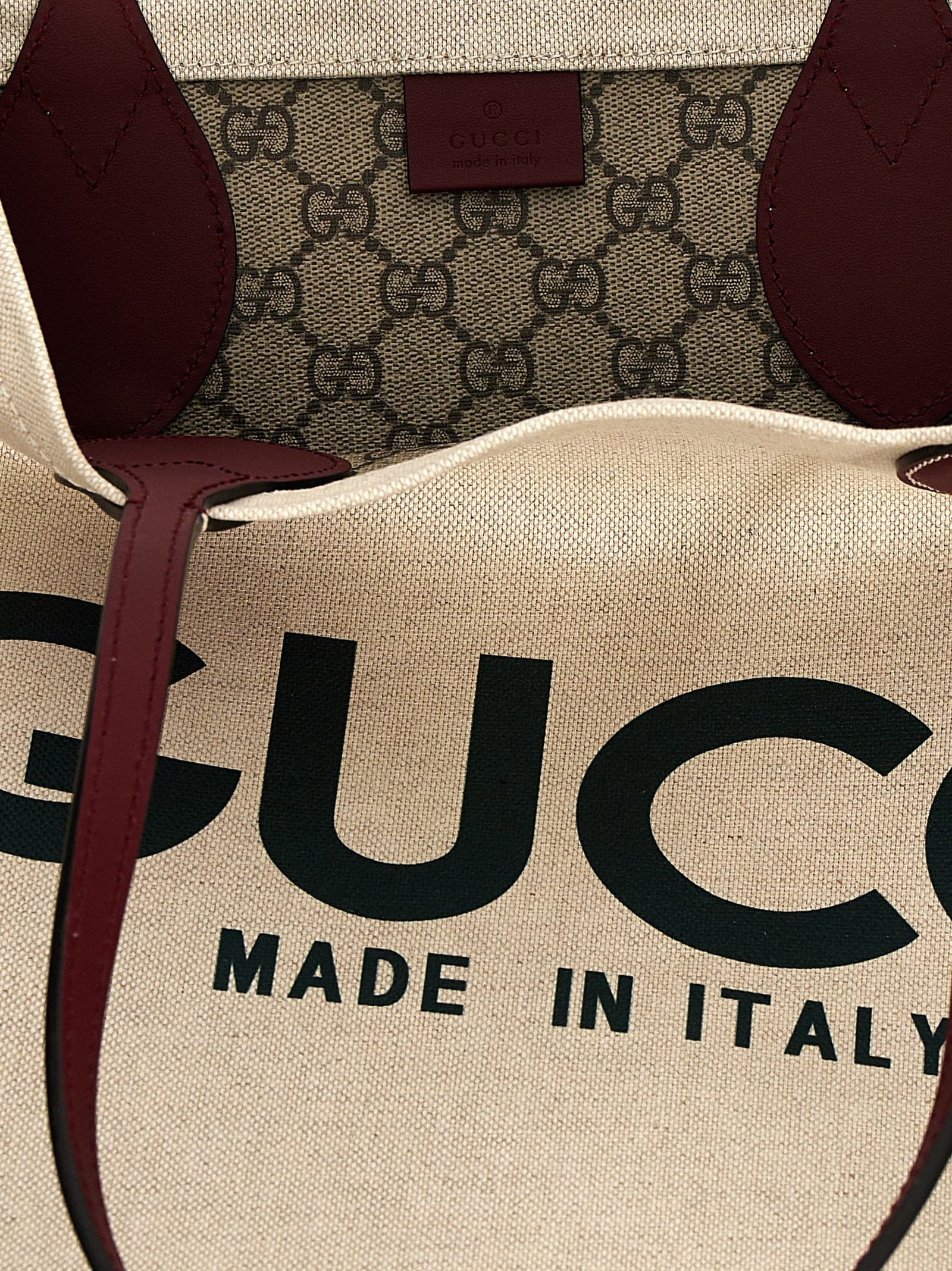 Gucci Beige Polyethylene Tote Bag - 4