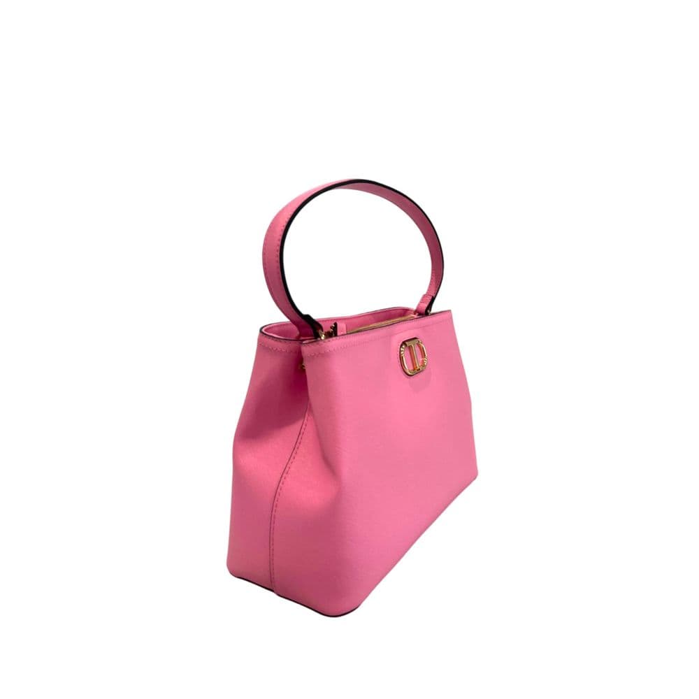 Twinset Pink PU Women Handbag - 2
