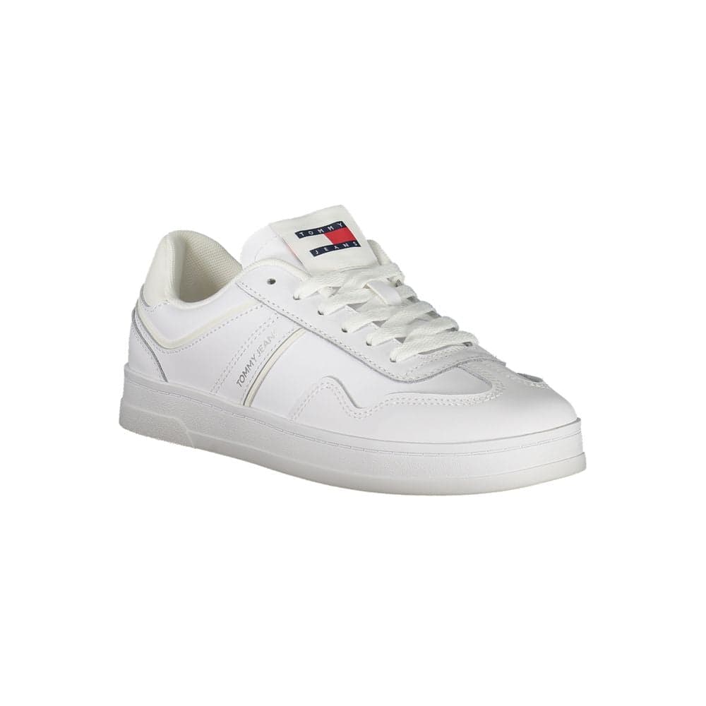 Tommy Hilfiger Bianco Polyurethane Women Sneaker - 2