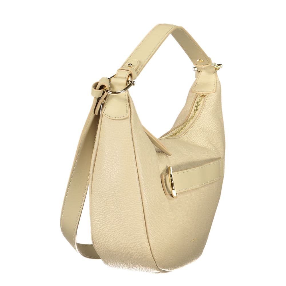 Coccinelle Beige Leather Women Handbag - 3