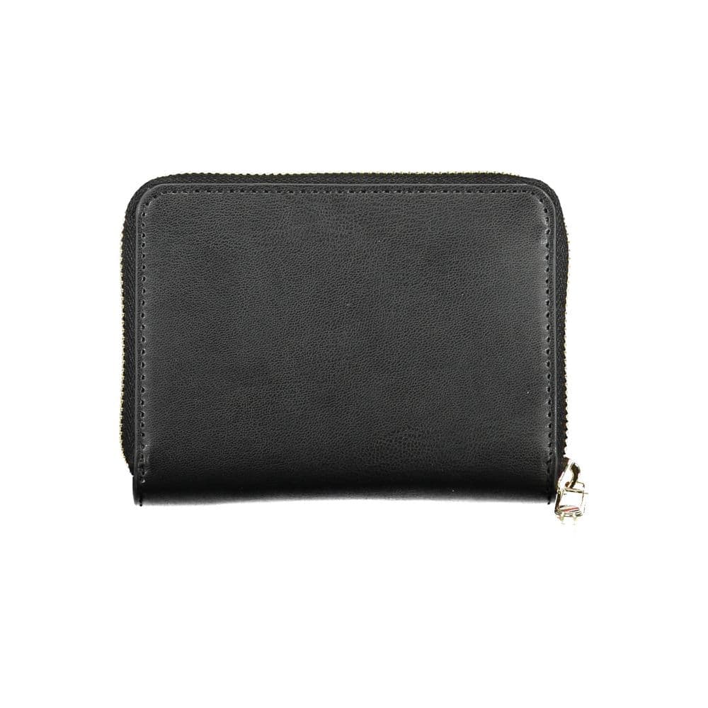 Tommy Hilfiger Black Polyurethane Women Wallet - 2