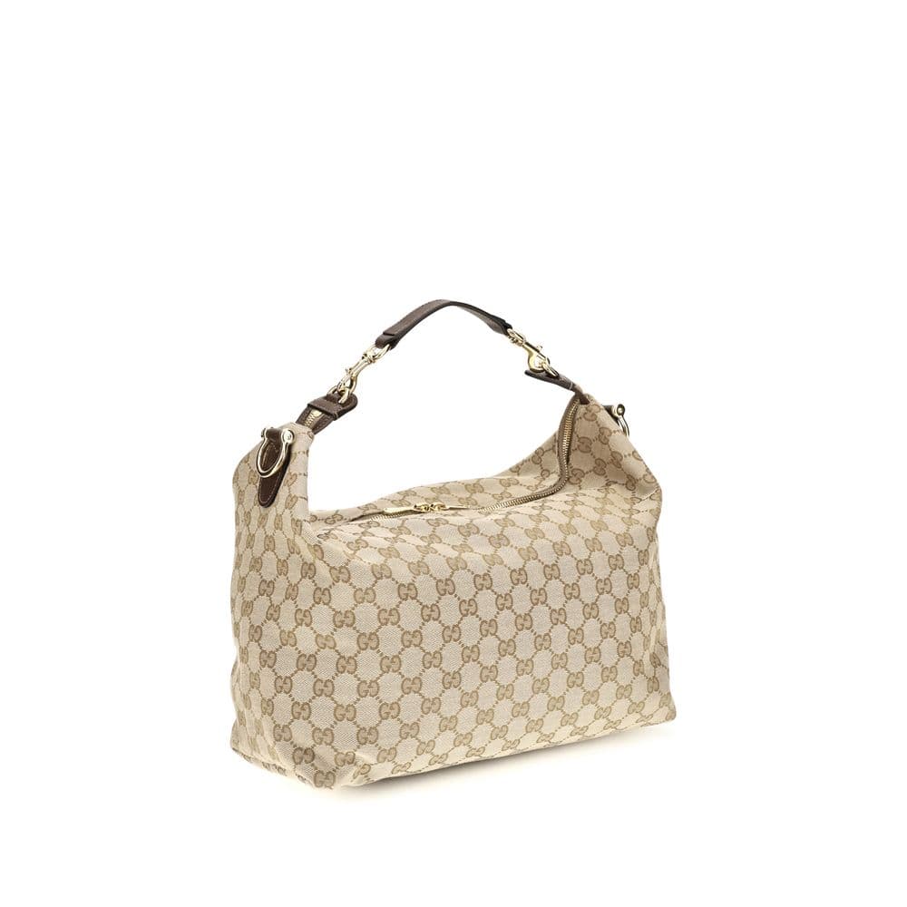 Gucci Beige Fabric Shoulder Bag - 2