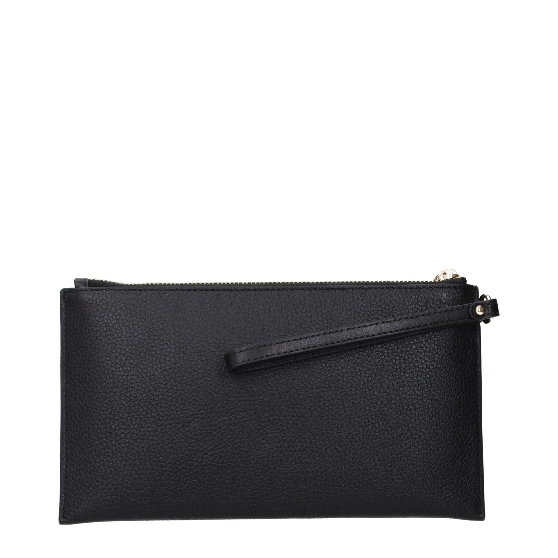 Michael Kors Black Leather Clutch Bag - 2