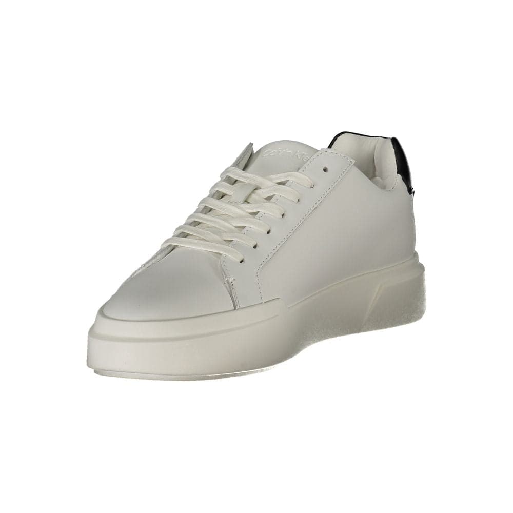 Calvin Klein Bianco Leather Men Sneaker - 3