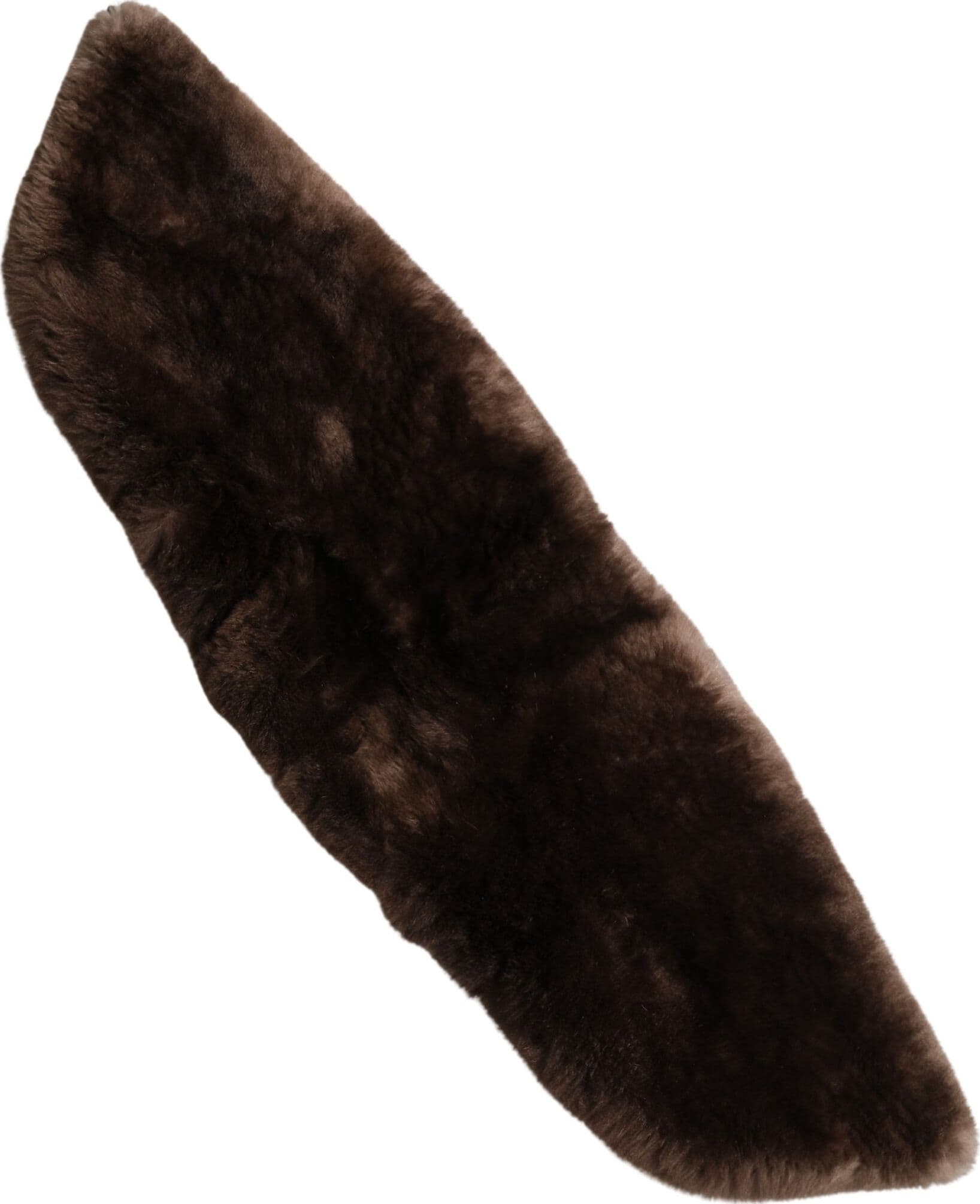 Dolce & Gabbana Brown Fur Shoulder Collar Neck Wrap 60cm x 14cm Scarf - 5
