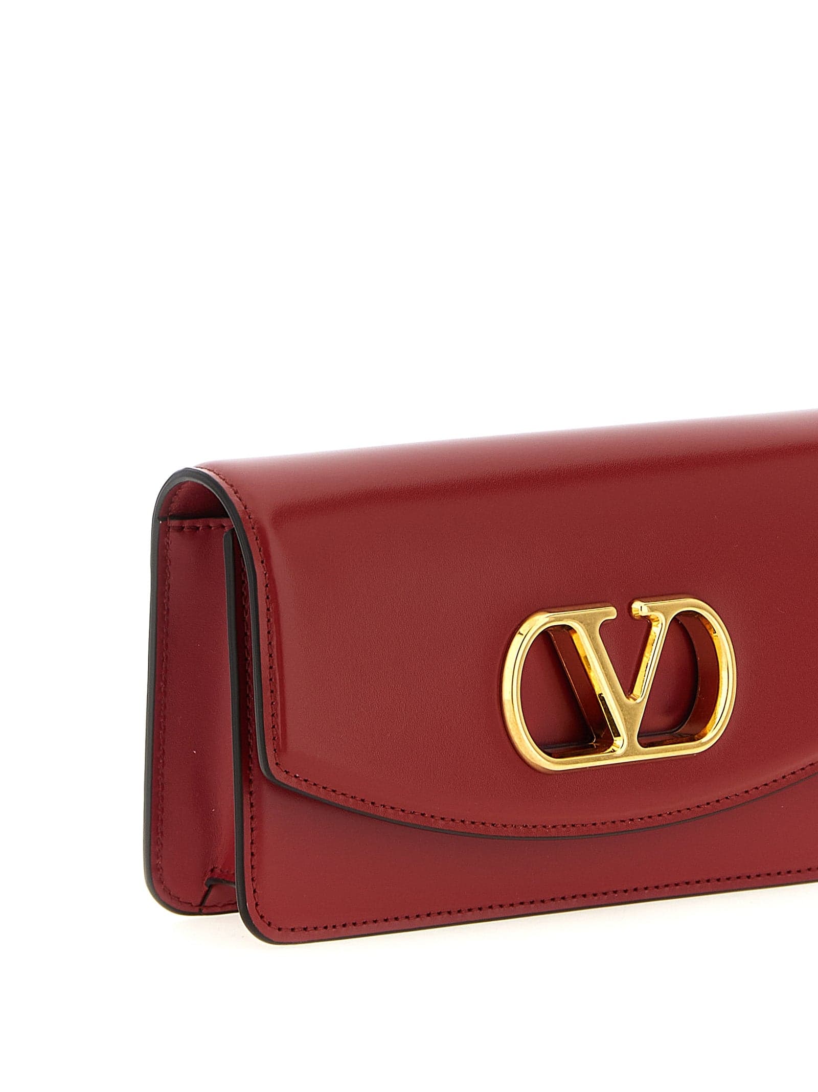 Valentino Garavani Multicolor Calfskin Clutch Bag - 4