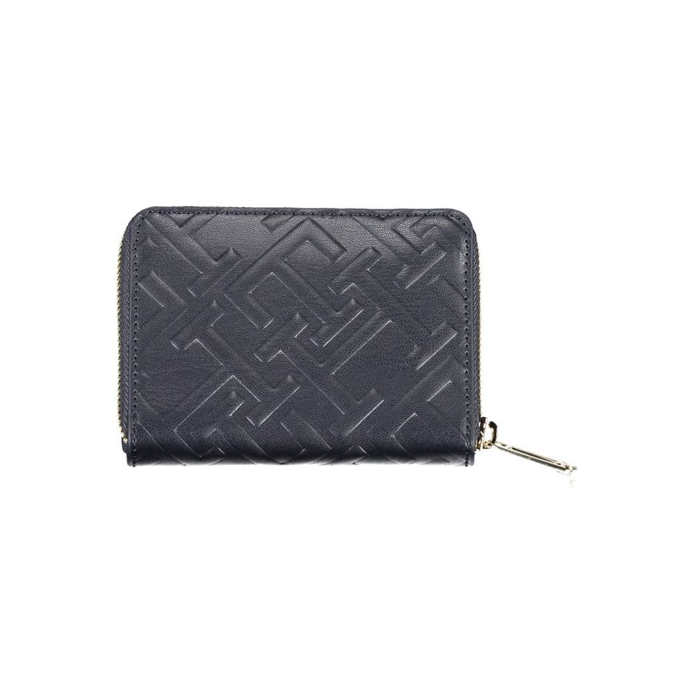 Tommy Hilfiger Blue Polyurethane Women Wallet - 2