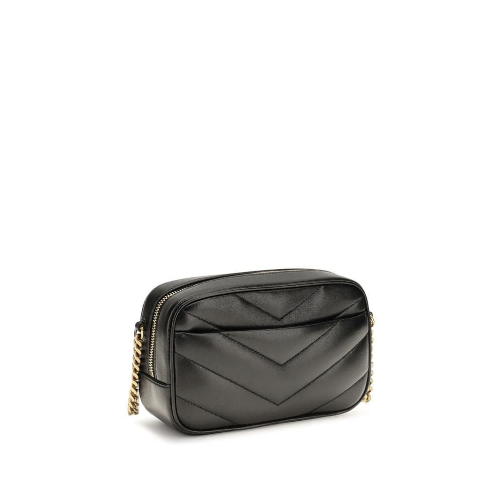 Saint Laurent Black Lamb Ovis Aries Aries Shoulder Bag - 3