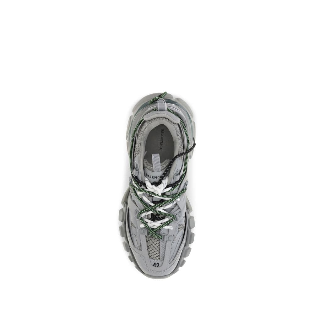 Balenciaga Gray Polyethylene Athletic Sneakers - 4