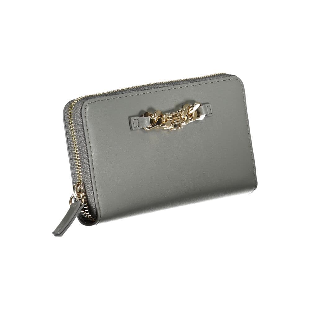 Tommy Hilfiger Grigio Poliuretano Women Wallet - 3