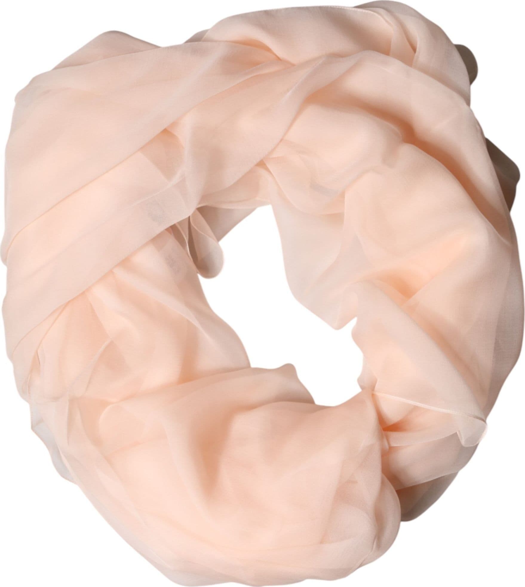 Dolce & Gabbana Light Pink Stole Silk Neck Wrap Shawl  Scarf - 5