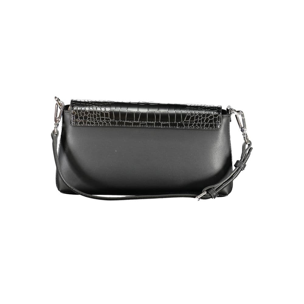 Calvin Klein Black Polyurethane Women Handbag - 2