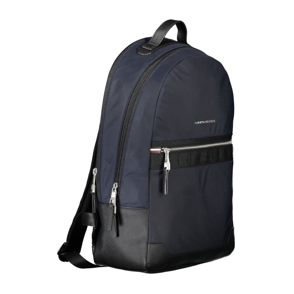Tommy Hilfiger Blue Polyester Men Backpack - 3