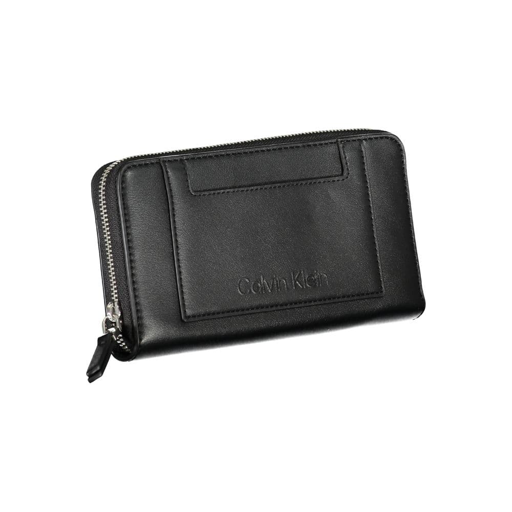 Calvin Klein Black Polyester Women Wallet - 3