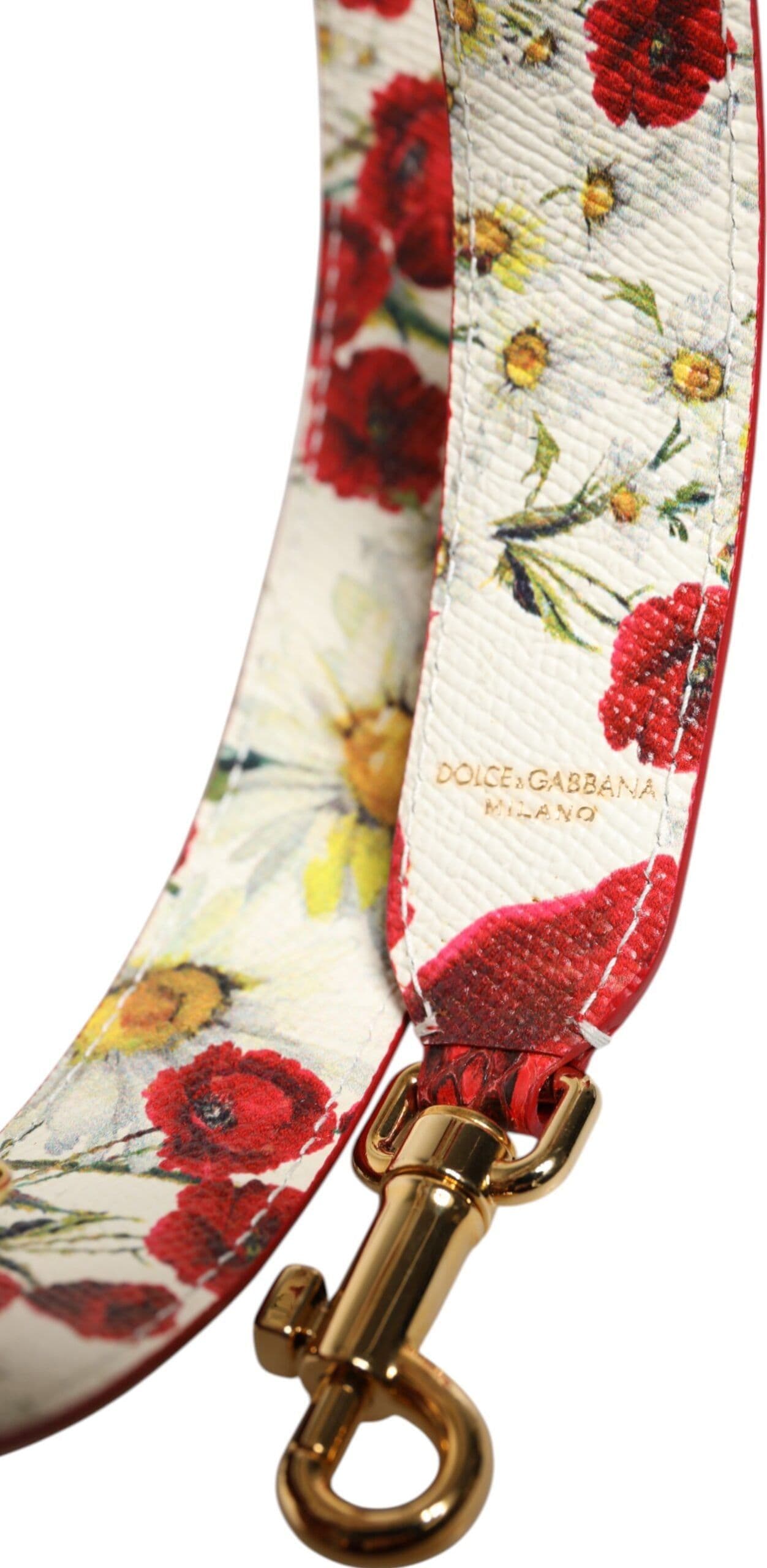 Dolce & Gabbana Multicolor Embellished Handbag Accessory Shoulder Strap - 5