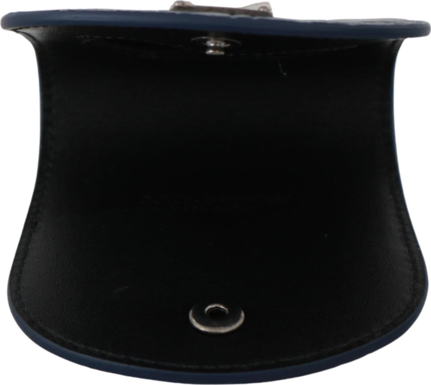 Dolce & Gabbana Blue Leather Holder Pocket Condom Case - 5