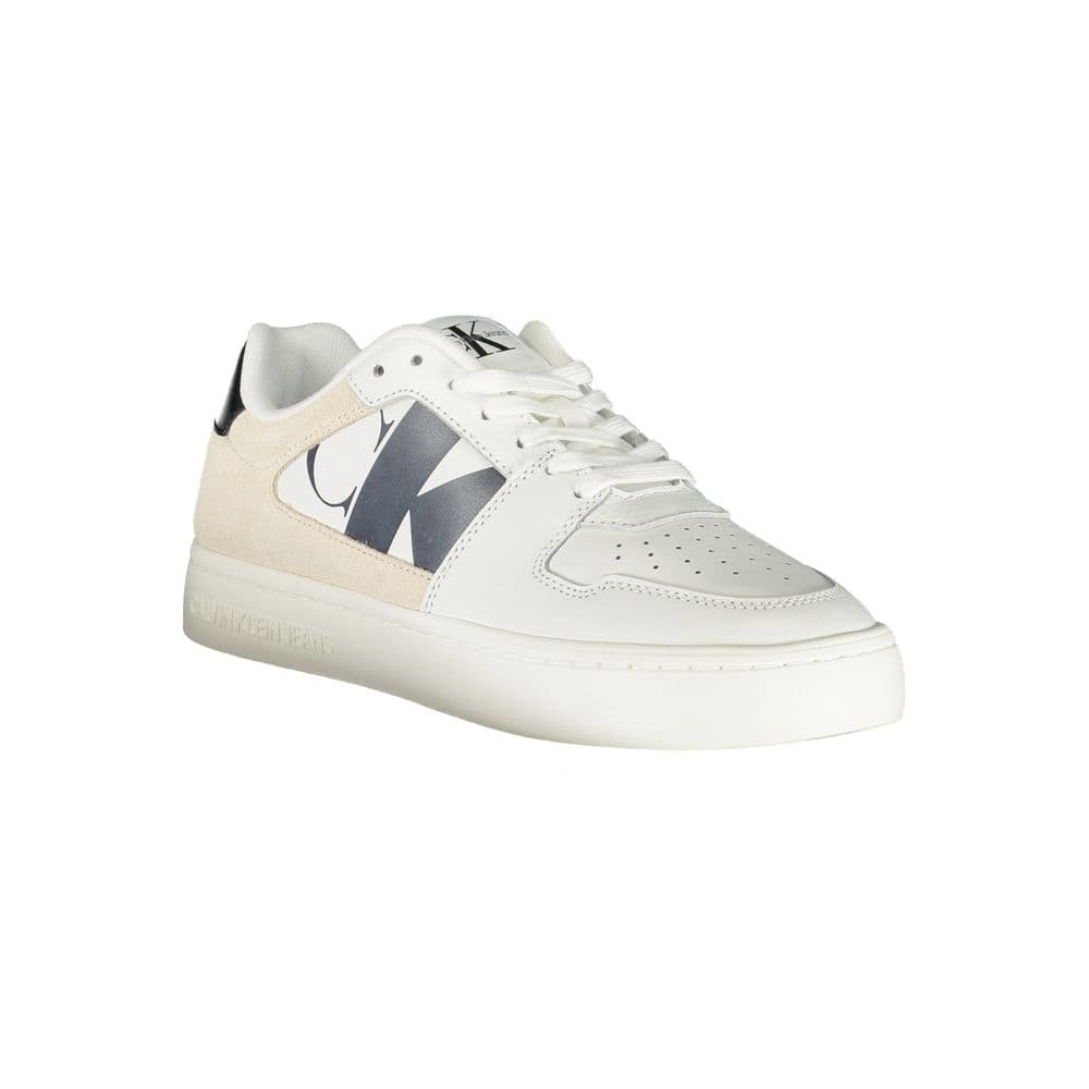 Calvin Klein White Polyurethane Women Sneaker - 2