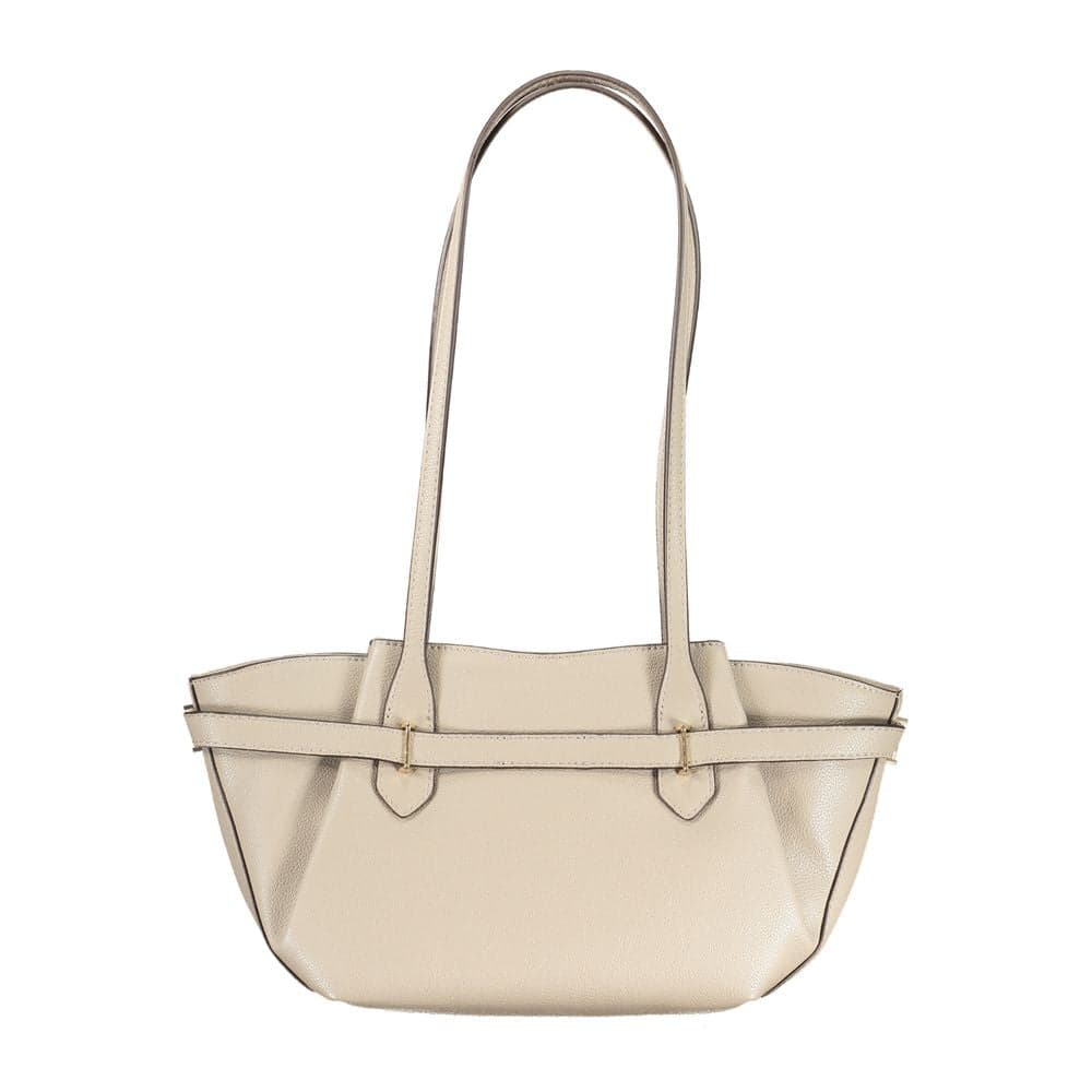 Guess Jeans Beige Polyurethane Women Handbag - 2