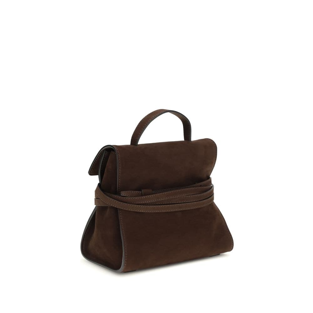 Moschino Brown Calf Leather Bos Taurus Handbag - 3