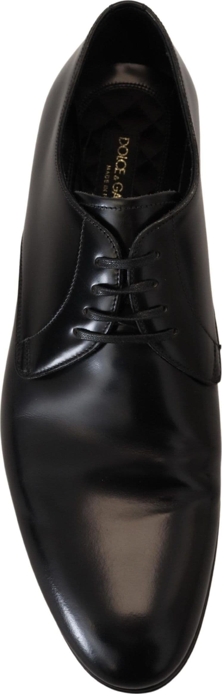 Dolce & Gabbana Black Leather Formal Dress Shoes - 3