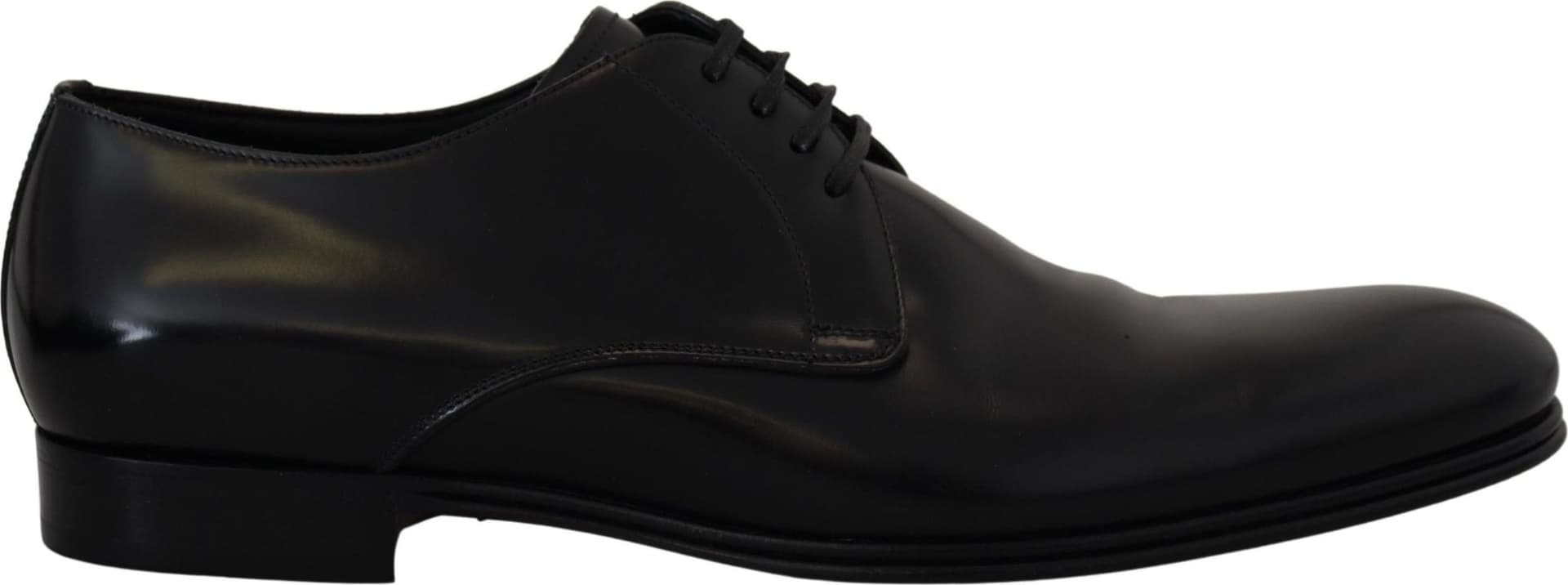 Dolce & Gabbana Black Leather Formal Dress Shoes - 8