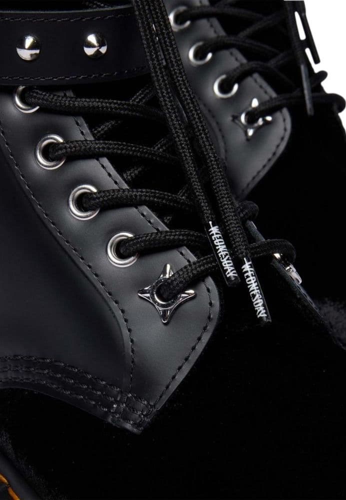 Dr. Martens Black Leather Lace-Up Boots - 3