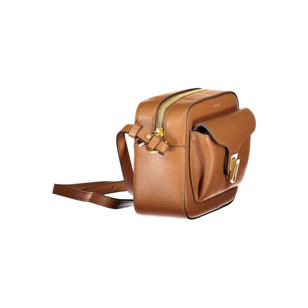Coccinelle Marrone Leather Women Handbag - 3