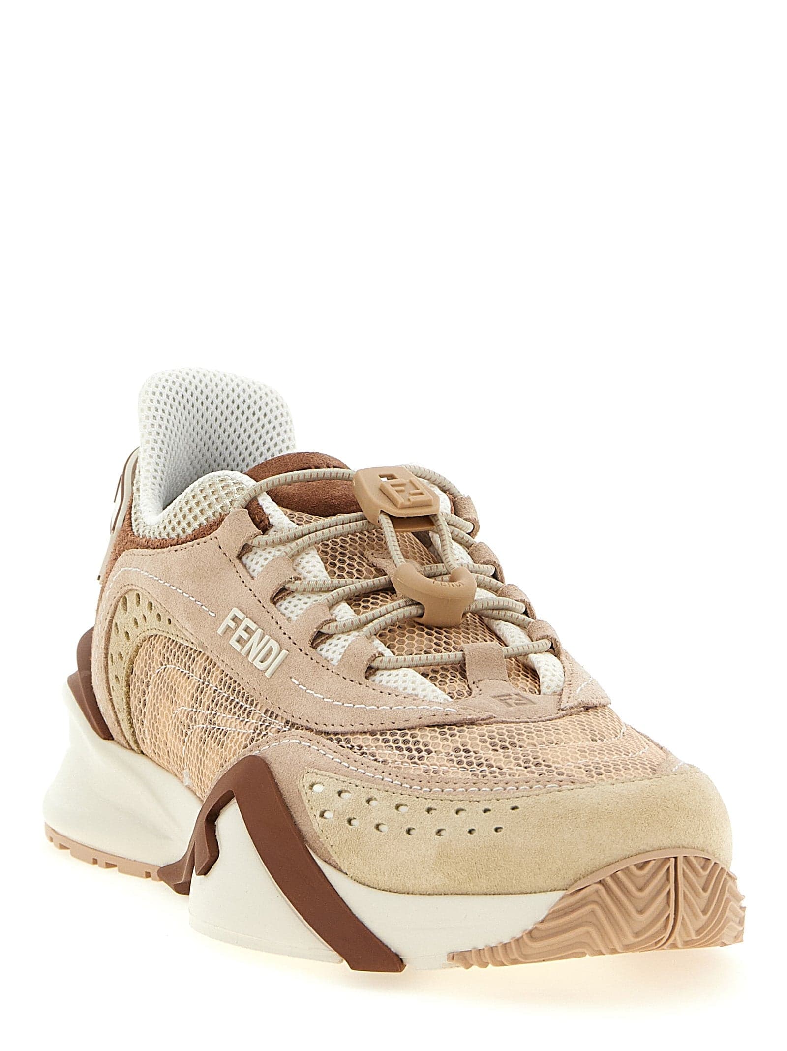 Fendi Multicolor Polyamide Athletic Sneakers - 3