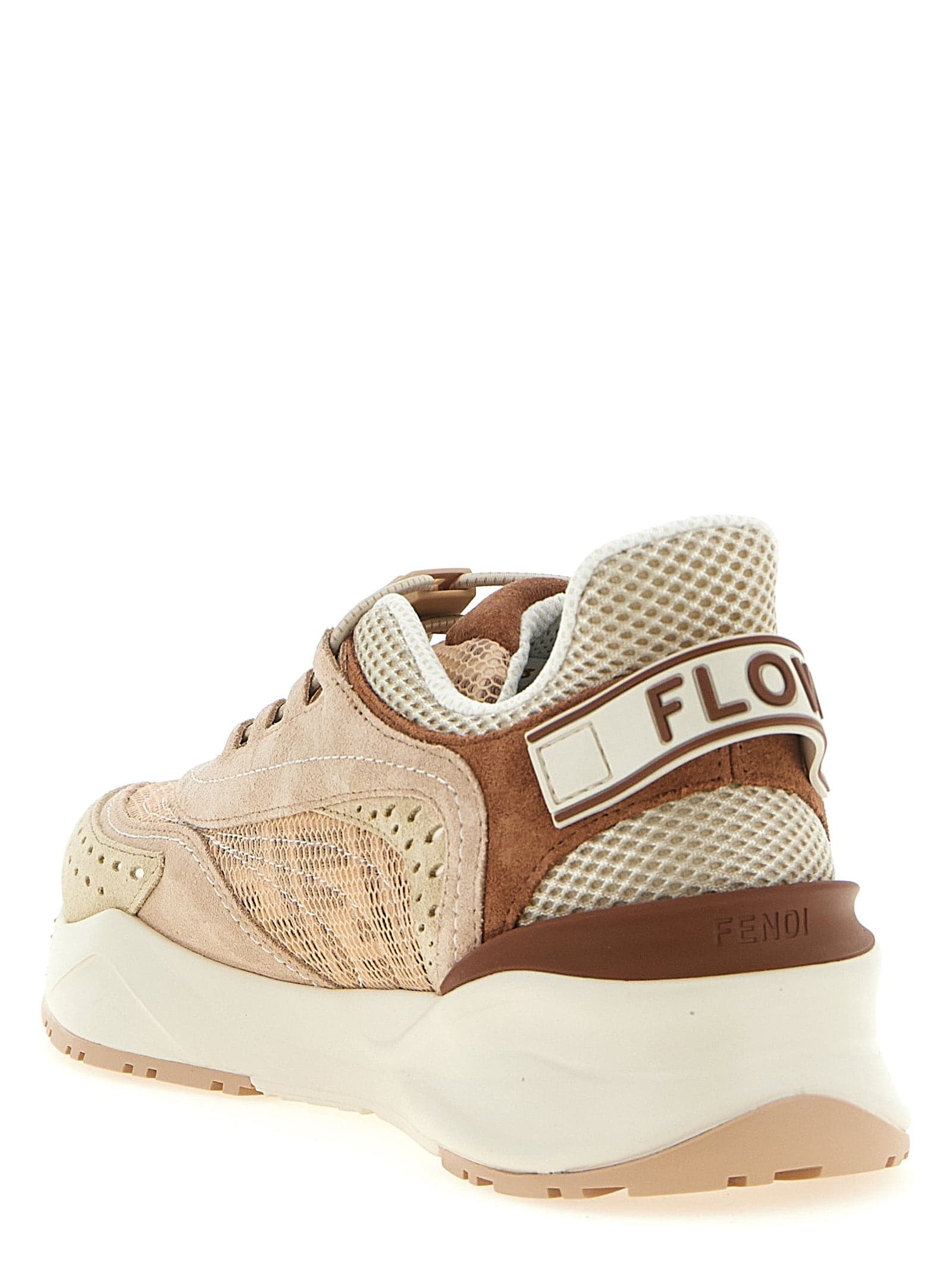 Fendi Multicolor Polyamide Athletic Sneakers - 4