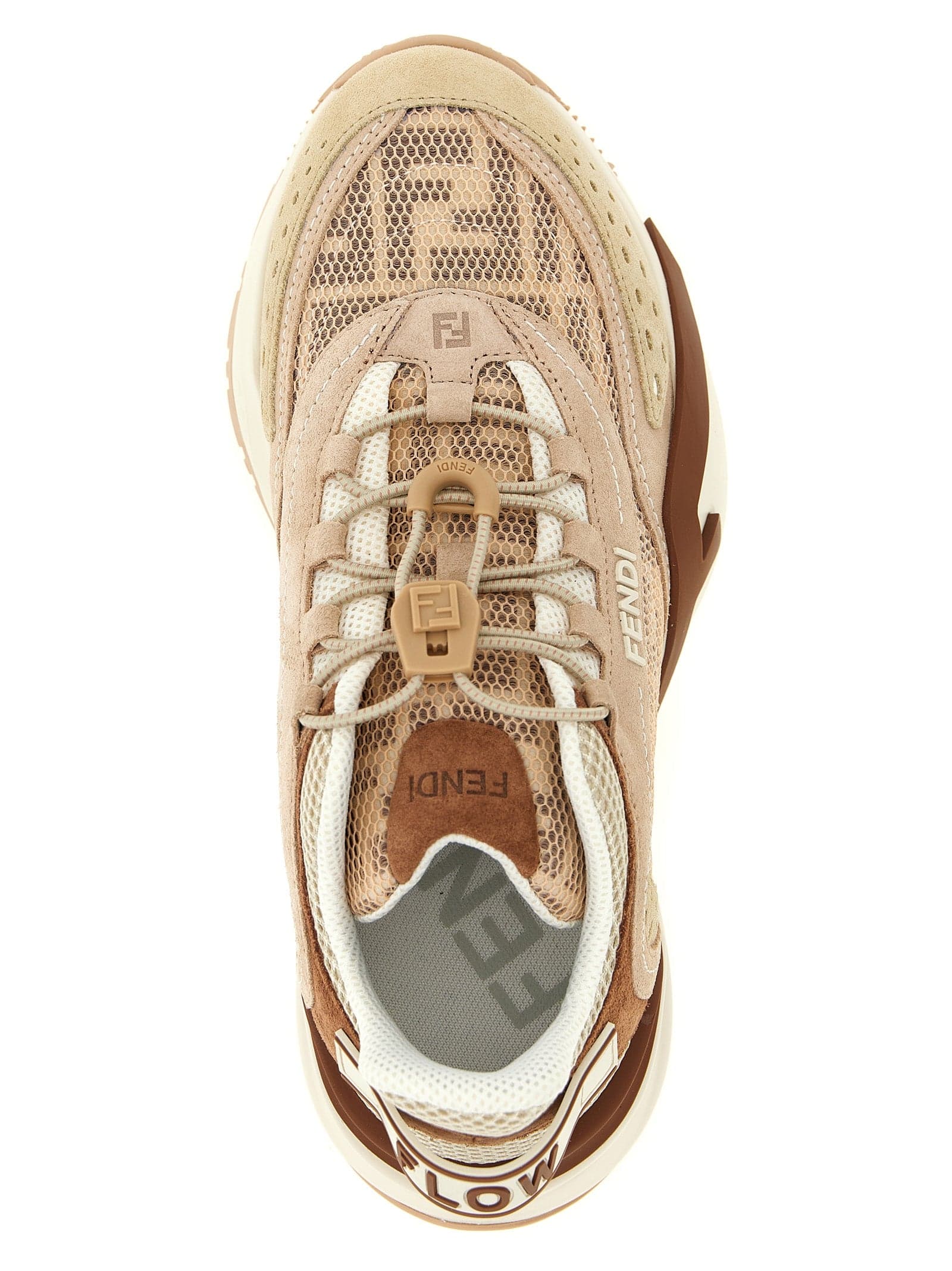 Fendi Multicolor Polyamide Athletic Sneakers - 5