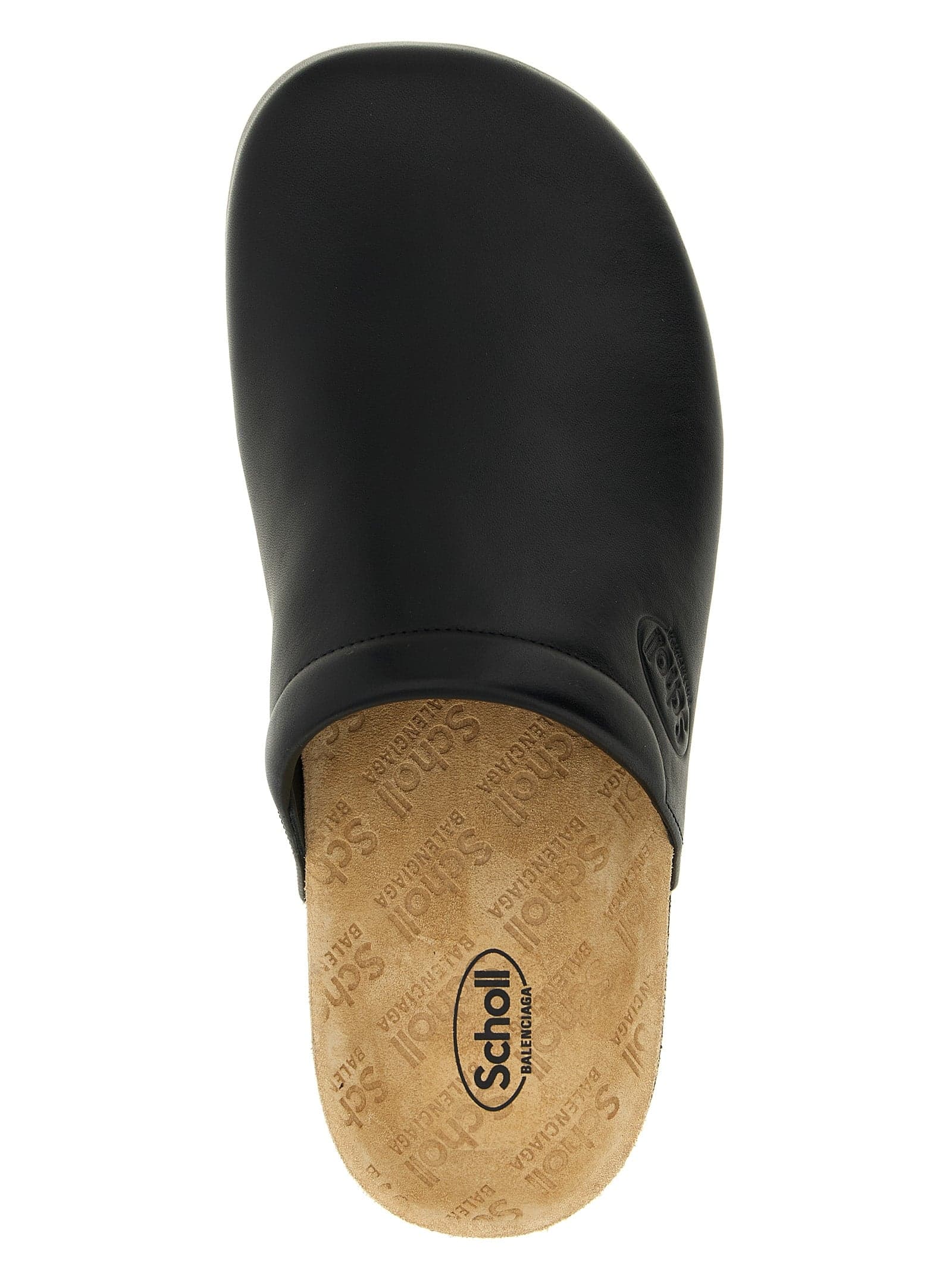 Balenciaga Black Calfskin Clogs - 4