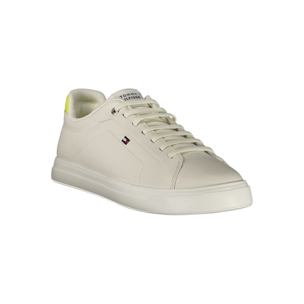 Tommy Hilfiger Bianco Poliuretano Uomo Sneaker - 2