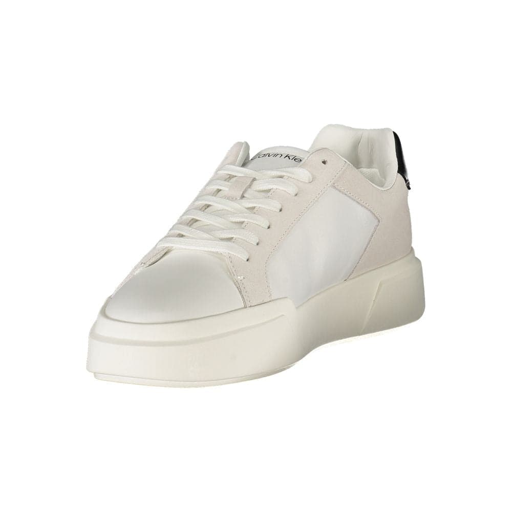 Calvin Klein Bianco Leather Men Sneaker - 3