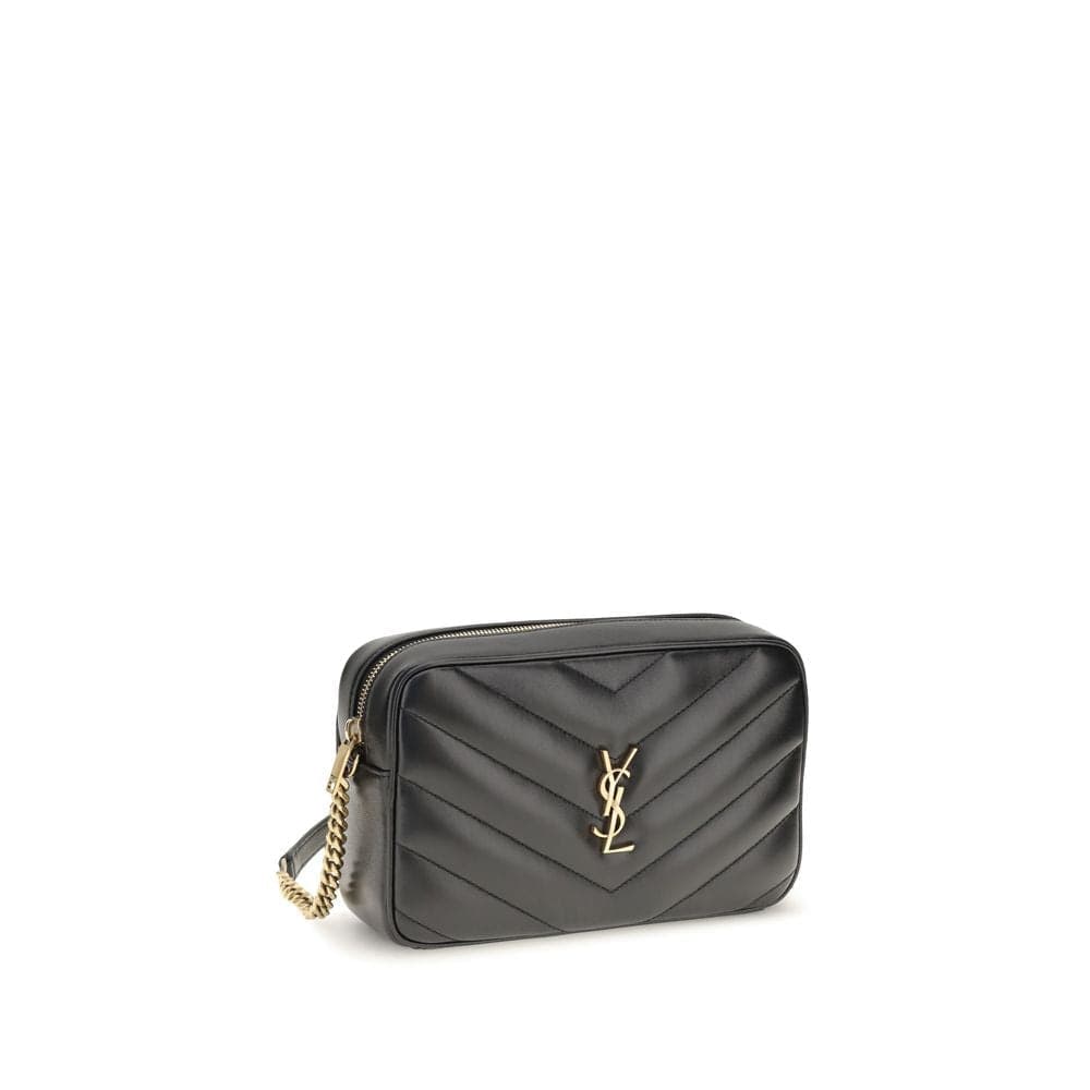 Saint Laurent Black Lamb Ovis Aries Aries Shoulder Bag - 2