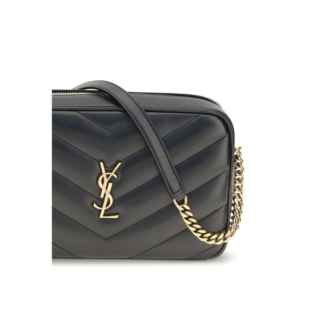 Saint Laurent Black Lamb Ovis Aries Aries Shoulder Bag - 4