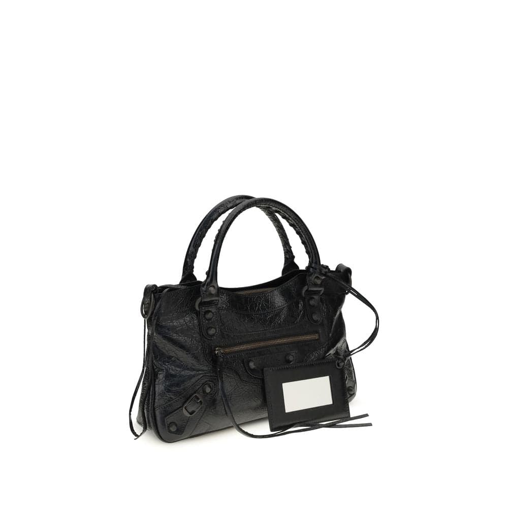 Balenciaga Black Lamb Ovis Aries Aries Shoulder Bag - 2