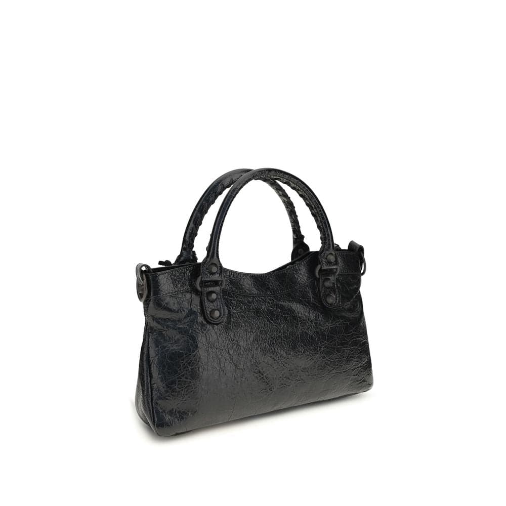 Balenciaga Black Lamb Ovis Aries Aries Shoulder Bag - 3