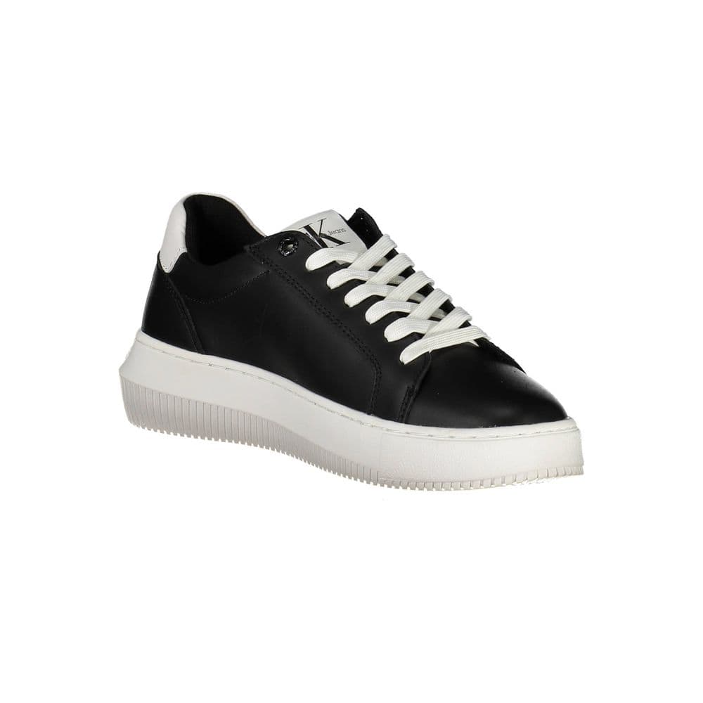 Calvin Klein Black Leather Women Sneaker - 2