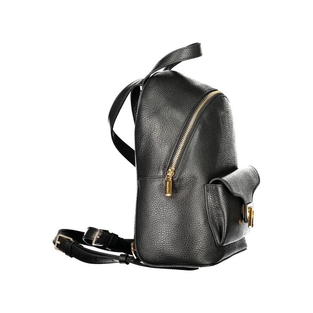 Coccinelle Black Leather Women Backpack - 3